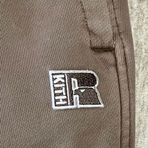 Kith Brown Mantle Label Jogger
